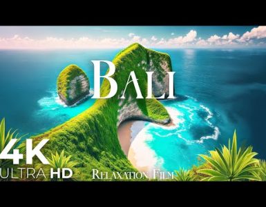 Bali 4K - Horizon View | Scenic Relaxation Film with Peaceful Music - Video Ultra HD